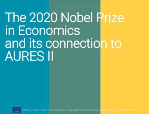 The 2020 Nobel Prize for Economics and its connection to AURES II