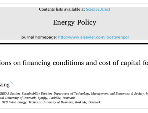 New paper on the impacts of auctions on financing conditions